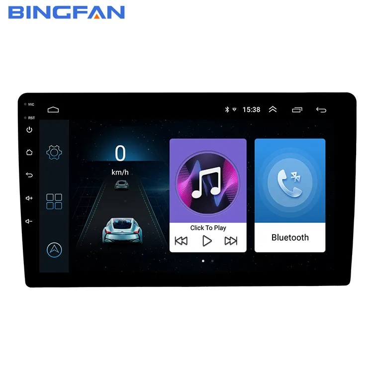 Universal 9 Inch 2 Din Touch Screen GPS Navigation Android Car DVD Radio Android 10 Auto Electronics Car Mp3 Player