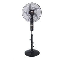 Fabricant OEM ODM – Nouveau produit : Ventilateur sur pied électrique intelligent, rond, grande taille, pour la maison, personnalisable, 16, 18, 20 pouces