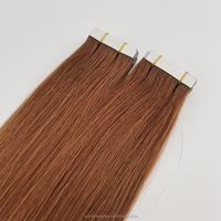 60cm Brun Couleur Brésilien Remy Bande dans les Extensions de Cheveux