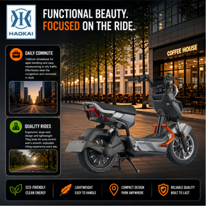 Vélo électrique léger 48V 800W pour adultes, batterie au plomb-acide 20AH, scooter électrique urbain 25km/h pour les trajets quotidiens - Product Image 4