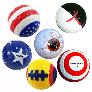 Paquete de 2, 3, 4 o 5 Pelotas de Golf de Torneo Suaves de Uretano Surlyn, Conformes con la USGA, de Primera Calidad, con Logotipo Personalizado - Product Image 3