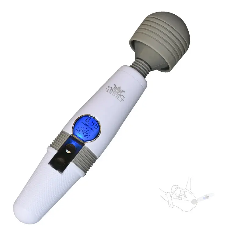 Mạnh mẽ âm vật rung 9-tần số rung cơ thể phụ nữ Massager USB có thể sạc lại âm vật rung massage thanh