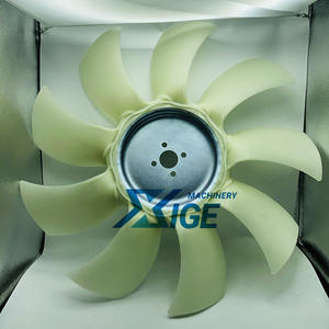 เครื่องยนต์ดีเซล C4.4 423-4010 CS-J5860BO 170916 ใบพัดลม 60 ซม.9 ใบด้านหน้าสําหรับรถขุด E320D2GC E320GC E318D มอเตอร์ - Product Image 4