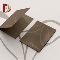 Porte-documents en papier kraft de Manille écologique, personnalisation personnalisée, format A4, logo personnalisé, porte-documents carré, école, deux poches