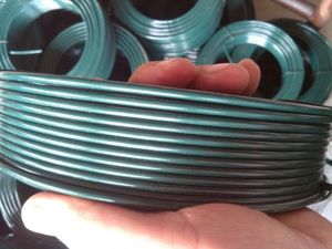 Fil Offre Spéciale de GI de fil enduit de PVC galvanisé de haute qualité de 1.25MM 1.65MM avec le revêtement de PVC - Product Image 4