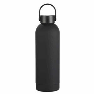 Premium Selection 750ml Stainless Steel <b>Small</b>-Mouth Insulated Water Bottle 6-12 Hours Thermal Insulation Minimalist Design - Product Image 2