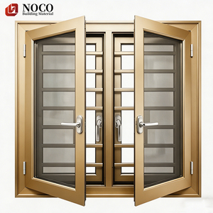 Fenêtre à battant <span class=keywords><strong>NOCO</strong></span> personnalisée, de haute qualité, durable, au design moderne, nouvelle structure à rupture de pont thermique avec moustiquaire - Product Image 2