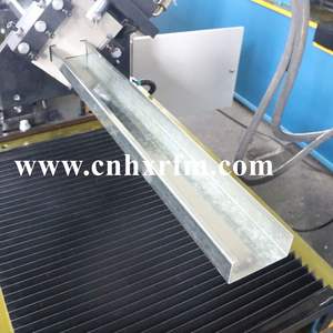 완전 자동 사용자 정의 380v 7.5kw 공급 두께 0.45-0.9mm 금속 C 채널 롤 성형 기계 - Product Image 3