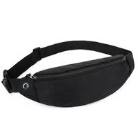 Personnalisable Logo Sports Fitness Voyage Courir Taille Sac Nouveau Mince Étanche Poitrine Style Fermeture À Glissière Personnalisable Polyester