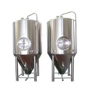 500 लीटर अनुकूलित 304/316 सैनिटरी स्टेनलेस स्टील फेमेंटर बियर कॉफी पानी के लिए नई स्थिति - Product Image 4
