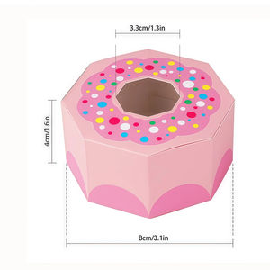 Cajas <span class=keywords><strong>de</strong></span> Regalo <span class=keywords><strong>de</strong></span> Chocolate Pequeñas Personalizadas con Impresión a Todo Color al por Mayor, Cajas <span class=keywords><strong>de</strong></span> Embalaje Reciclables para Dulces <span class=keywords><strong>de</strong></span> Boda, Cajas para Llevar para Niños - Product Image 3