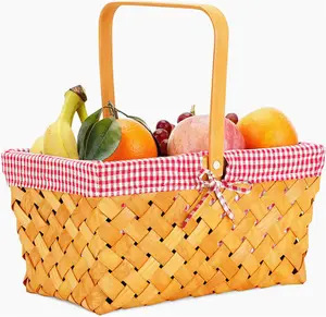 Retro Picnic Hamper Grey Backpack Bag Wicker Baskets For Sale Single Person Basket Baby With Cheese Board Lid