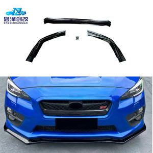 Kit de Carrocería Negro Brillante de Alta Calidad con Labio Delantero de Tres Piezas para <span class=keywords><strong>Subaru</strong></span> <span class=keywords><strong>WRX</strong></span> - Product Image 1