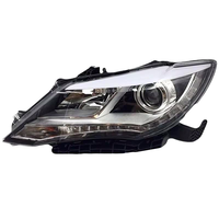 Conjunto de Faros Delanteros OEM para Automóvil, Faros Delanteros LED Halógenos Xenón para BYD S7 2015-2017, Izquierdo y Derecho, Blanco 6000K