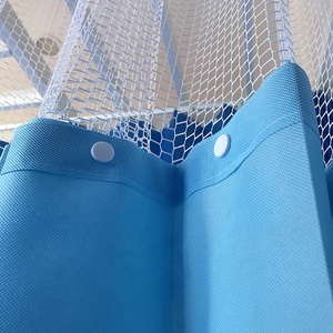 Cortinas de algodón y poliéster para uso doméstico, tejido personalizado, de lujo, con pantalla de techo, para hospital - Product Image 6