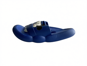 Pantofole con Punta Chiusa, Motivo Cartoon, Blu, Suola da 15mm Imbottita, Per Tutte le Stagioni, Uso Domestico - Product Image 6