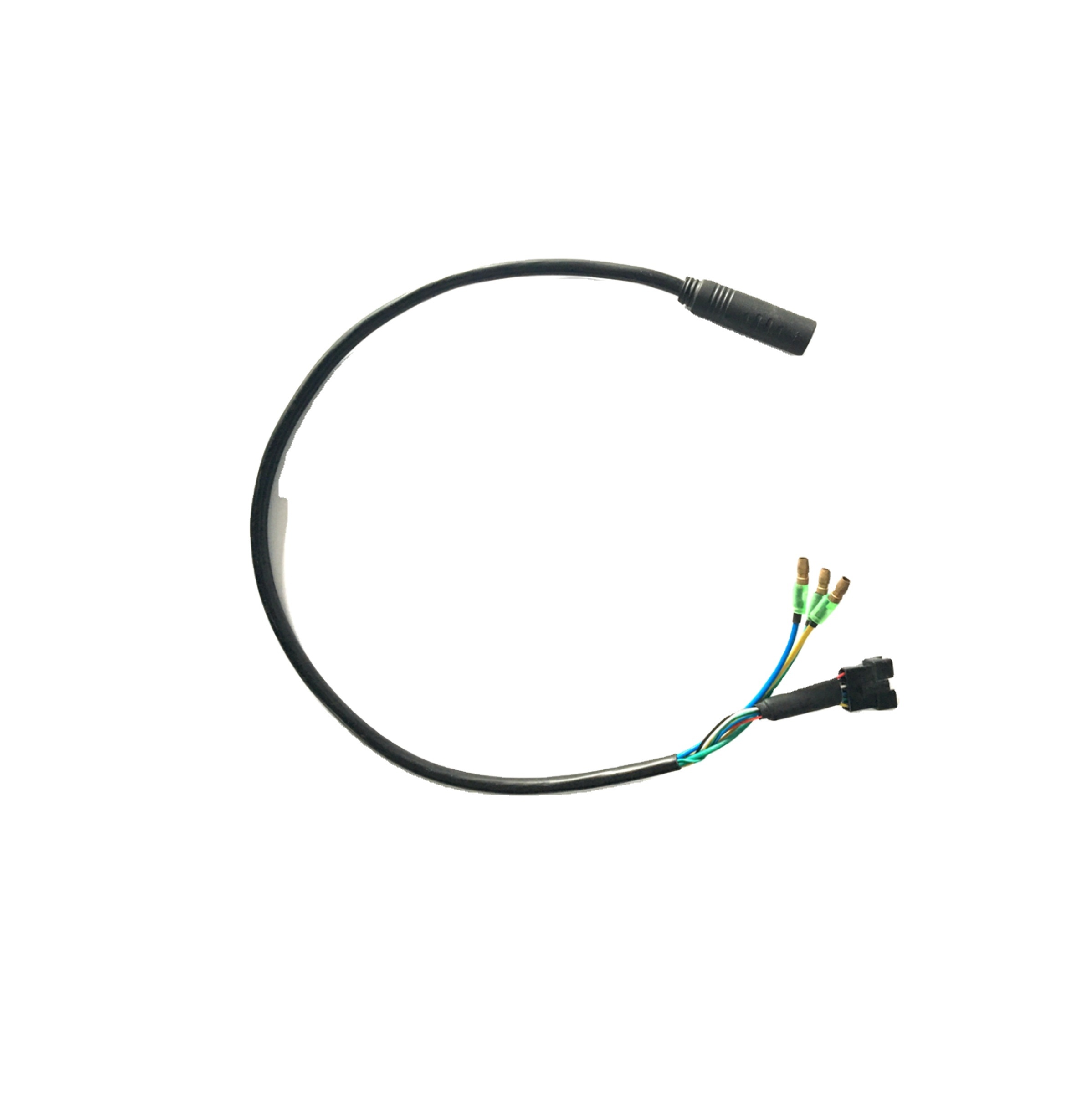 160 Cm Elektrische Fiets Motor Verlengkabel – 9-pins Waterdicht (mannelijke Connector) Voor 250W, 350W, 500W Motoren