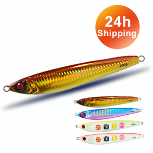 Envío Rápido en 24h, Señuelos de Pesca de Fondo en Forma de S de 150g 200g, Señuelos Metálicos para Agua Salada - Product Image 1