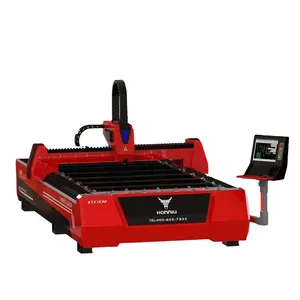 Fiber Laser Cutting Machine Metal Sheet 1500W 2000W 3000W Cutter For Metal With Exchange Platform Iron Plate