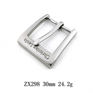 Polished D Ring Zinc Alloy Pin <b>Buckle</b> 30mm Elegant Die Cast Fastener For Ladies Fashion <b>Belt</b> Handbag Strap Decorative Fittings - Product Image 4