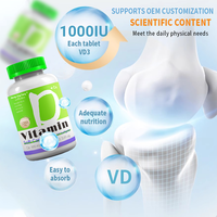 Comprimés de calcium et de vitamine D à haute concentration pour une forte croissance osseuse Excellente qualité assurée pour adultes et adolescents