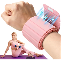 Bracelets de Pilates en silicone, vente en gros d'usine, avec poids magnétiques puissants pour bras et jambes, ensemble de poids de cheville