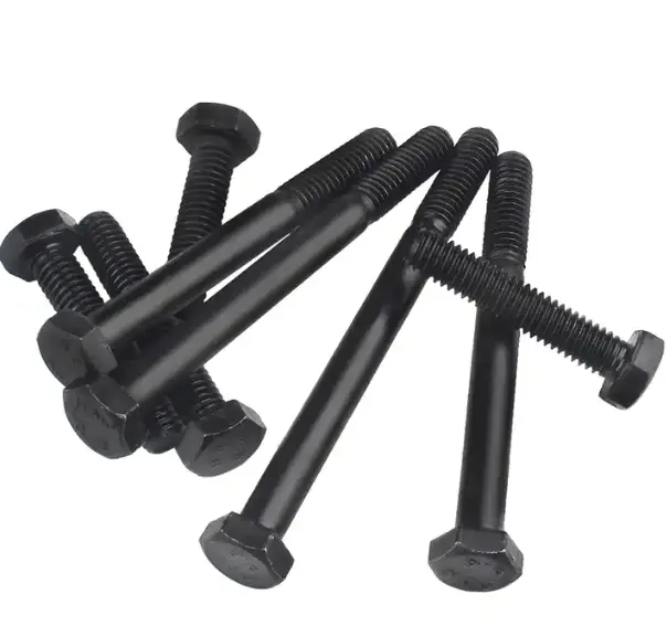 Black DIN933 M6 Hex Screw Bolts and Nuts M10 Fasteners M12 M13 Hexagon Bolts 18X80mm 8.8 Hex Head Bolts Category