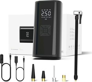 Inflador de Neumáticos Inalámbrico Digital Mejorado para Coche 3*2000 mAh 12V con Pantalla Digital Compresores Portátiles para Llantas de Automóvil - Product Image 3