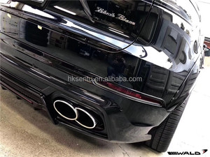 ชุดแต่งคาร์บอนไฟเบอร์สำหรับ Porsche Cayenne 9Y0 รุ่น Cayenne WD-style ชุดแต่งสปอยเลอร์ดิฟฟิวเซอร์หน้าแบบ Wide Body - Product Image 6
