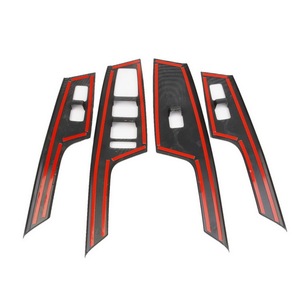 Korlot <span class=keywords><strong>Kia</strong></span> <span class=keywords><strong>E</strong></span>-<span class=keywords><strong>Niro</strong></span> 4 2018- Kits d'habillage intérieur de luxe pour panneau de commande des vitres et interrupteurs de lève-vitres - Product Image 5