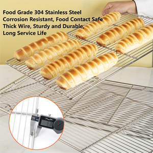 40 × 60 من الفولاذ المقاوم للصدأ للاستخدام التجاري الشاق متعدد الوظائف للخبز - Product Image 3