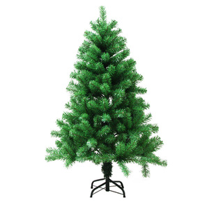Sapin de Noël artificiel vert personnalisé OEM ODM avec option pré-éclairée, support métallique, branches réalistes, décoration de Noël pour la maison et le commerce - Product Image 4