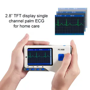 Fabriek Directe Eenvoudige Bediening Self-Check Draadloze Verbinding Remote Health Handheld Monitor Telehealth Ecg Monitor