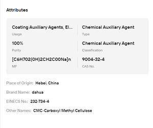 โซเดียมคาร์บอกซีเมทิลเซลลูโลส CMC ชนิดผง เกรดอาหาร CAS9004-32-4 สารเพิ่มความหนืด สารเติมแต่งอุตสาหกรรมปิโตรเลียม - Product Image 6