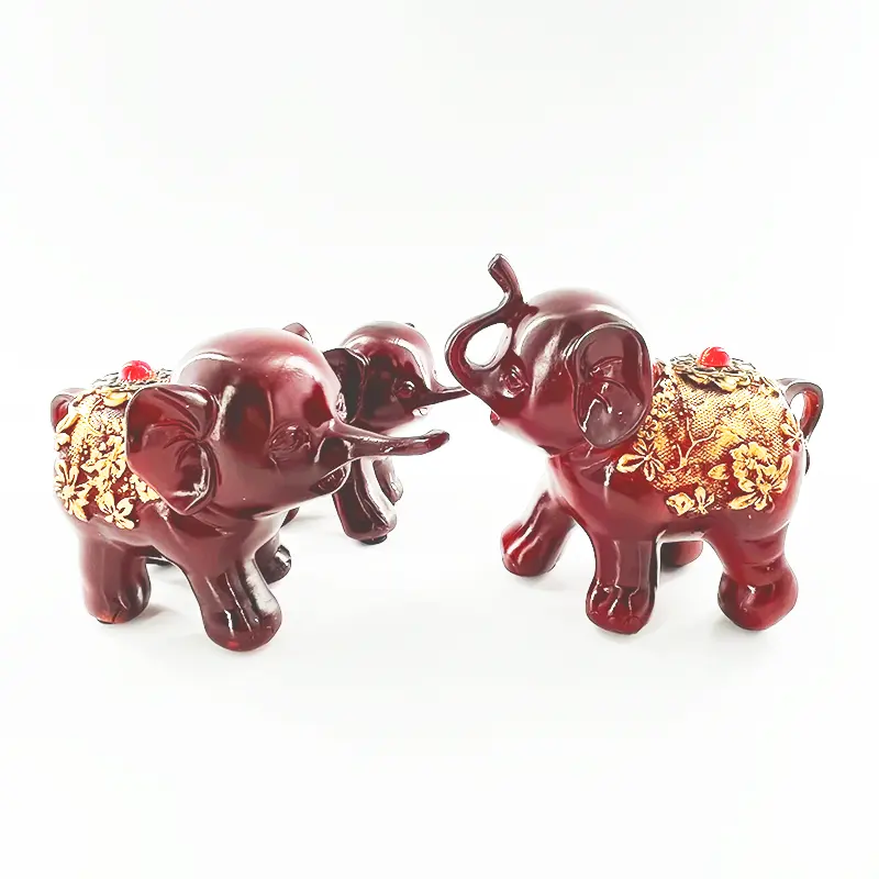Resina de três elefantes pequeno, sala, vinho, armário, tv, armário, decoração criativa para casa, venda imperdível