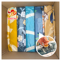 Draps de lit en gros, ensemble de literie tissée, housse de couette en microfibre imprimée papillon, logo personnalisé, taille Queen et King, literie de chambre à coucher