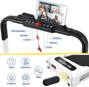 Gymbopro Tapis de course plat peu encombrant Bureau de marche pliable pour la maison et le bureau - Product Image 4