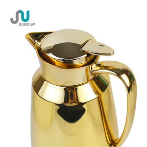 Carafe isotherme en verre rose de 0,35 L à 1,0 L avec revêtement extérieur en PP, double paroi isolée, <span class=keywords><strong>bouche</strong></span> étroite, base anti-chute, sans BPA - Product Image 4