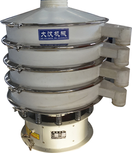 Machine de tamisage vibratoire industrielle motorisée grande capacité certifiée CE ISO 1 an Séparateur de poudre de tamisage de farine Vibrateur rotatif - Product Image 4