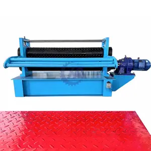 Customized Embossing Machine Rollers sheet Metal Steel Metal Plate Embossing Machine