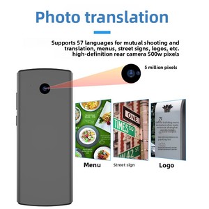 Traducteur intelligent Wi-Fi T17, appareil de traduction vocale et photo Android, prise <span class=keywords><strong>en</strong></span> charge hors ligne, ChatGPT pour le commerce international <span class=keywords><strong>arabe</strong></span> - Product Image 3