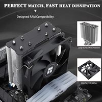 Thermalright Assassin X 120 V2 refroidisseur de processeur 4 caloducs technologie AGHP ventilateur 120mm refroidisseur d'air d'ordinateur sans éclairage
