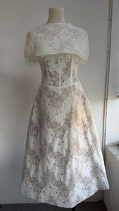 Nouvelle <span class=keywords><strong>Robe</strong></span> <span class=keywords><strong>Longue</strong></span> <span class=keywords><strong>Blanche</strong></span> en Dentelle Printemps-Été, Design Original, Taille Haute, Coupe Ajustée, <span class=keywords><strong>Robe</strong></span> <span class=keywords><strong>de</strong></span> <span class=keywords><strong>Soirée</strong></span> <span class=keywords><strong>de</strong></span> Luxe - Product Image 5