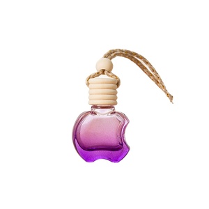 Flacon diffuseur de parfum pour voiture rechargeable, transparent, en forme de pomme, 10 ml - Product Image 2