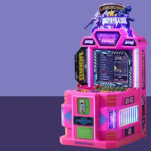 เครื่องเกมยิงปืนหยอดเหรียญพลาสติกขายดี เครื่องเกมแข่งรถอาร์เคดสำหรับเด็ก เกมหยอดเหรียญ - Product Image 6