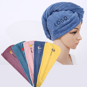 Microfiber <strong>Hair</strong> <strong>Towel</strong> <strong>Hair</strong> Drying <strong>Towels</strong> Wrap <strong>Micro</strong> <strong>Fibre</strong> Wholesale Bulk <strong>Hair</strong> Wrap <strong>Towel</strong> Turban Eco-friendly Custom logo - Product Image 3