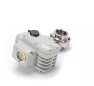 Furui Điện Thép Không Gỉ 304 Vệ Sinh Ba Cách Van Bướm DN8-DN150 1/4 "-6" Bóng Cấu Trúc Cài Đặt Nhanh Chóng - Product Image 2