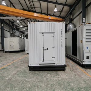 Générateur de puissance en conteneur silencieux 1000KW 1200KW 1600KVA 1800KVA 2000KVA à démarrage automatique, refroidissement par eau, 400V - Product Image 6