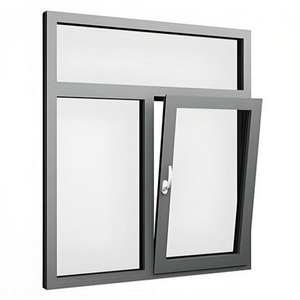 Fenêtres à commande lumineuse en aluminium et verre dépoli, à ouverture basculante et coulissante, pour une utilisation fluide et une intimité optimale, idéales pour la maison et le bureau. - Product Image 2