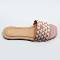 Nouveau Style Claquettes de Plage à Enfiler Haute Qualité Vente en Gros Chaussons Pas Chers Sandales Quotidiennes pour Femmes